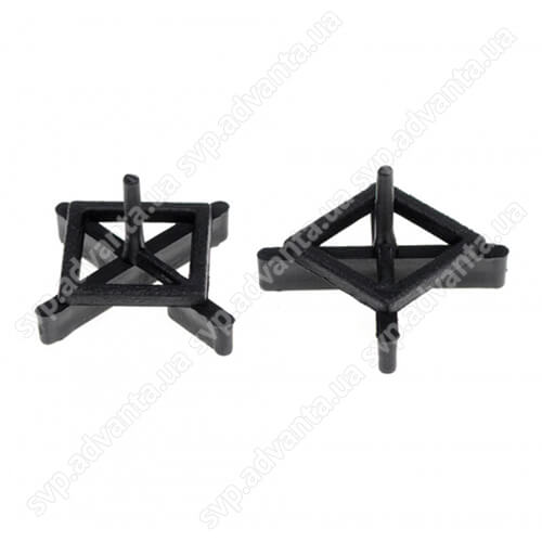 Універсальні хрестики для плитки 2,5 мм/100 шт з упором Універсальні хрестики для плитки 2,5 мм/100 шт з упором